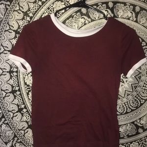 Basic Maroon Top